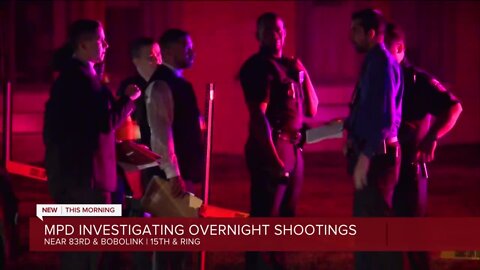 Milwaukee police respond to three shootings in 10 minutes Tuesday morning
