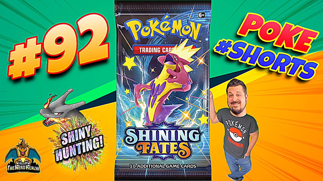 Poke #Shorts #92 | Shining Fates | Shiny Hunting | Pokemon Cards Opening