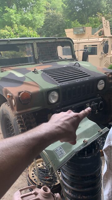 The #Battlewagon4 #HMMWV is ambulatory!