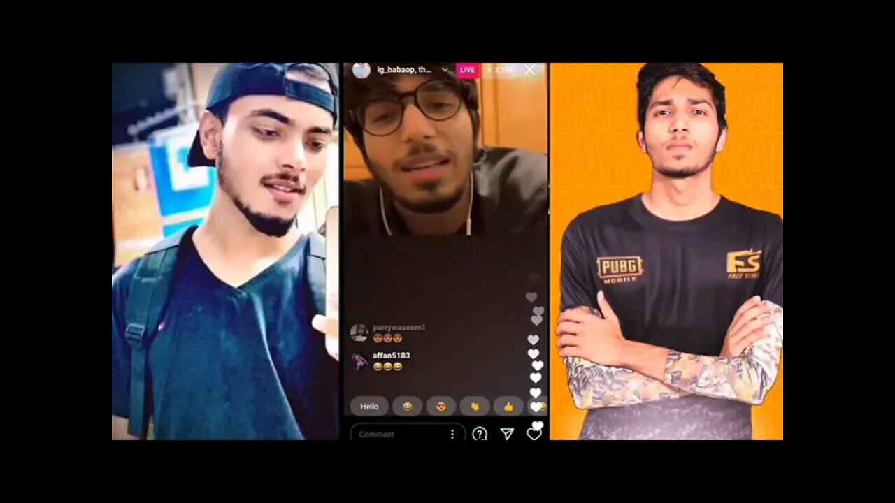 pes baba insta live with starAnonymous😅♥️! FUNNIEST insta live | STAR ANONYMOUS| BABA OP