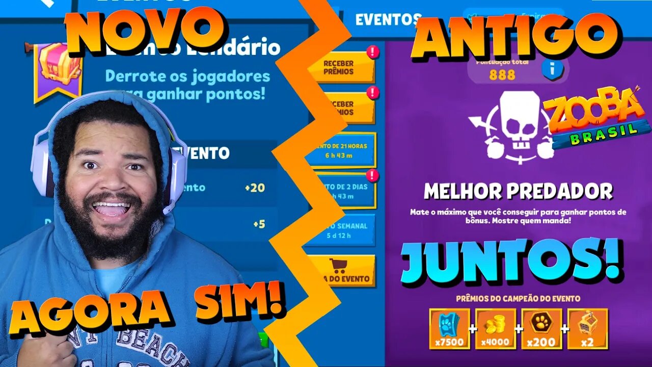 DOIS EVENTOS AO MESMO TEMPO! EITA COISA BOA! ZOOBA: Jogo de Batalha Animal