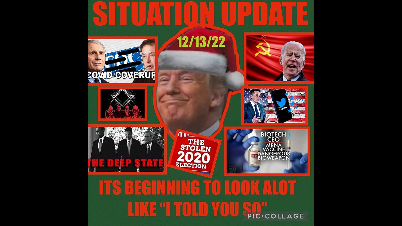 Situation Update 12.13.22 ~ Q - Military Is The Only Way!