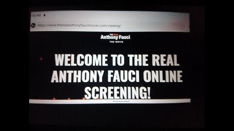 The real Anthony Fauci movie (clips).