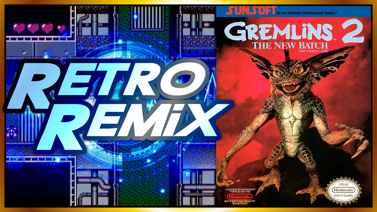 RETRO REMIX: #2-04 Gremlins 2 (NES) - Ventilation System