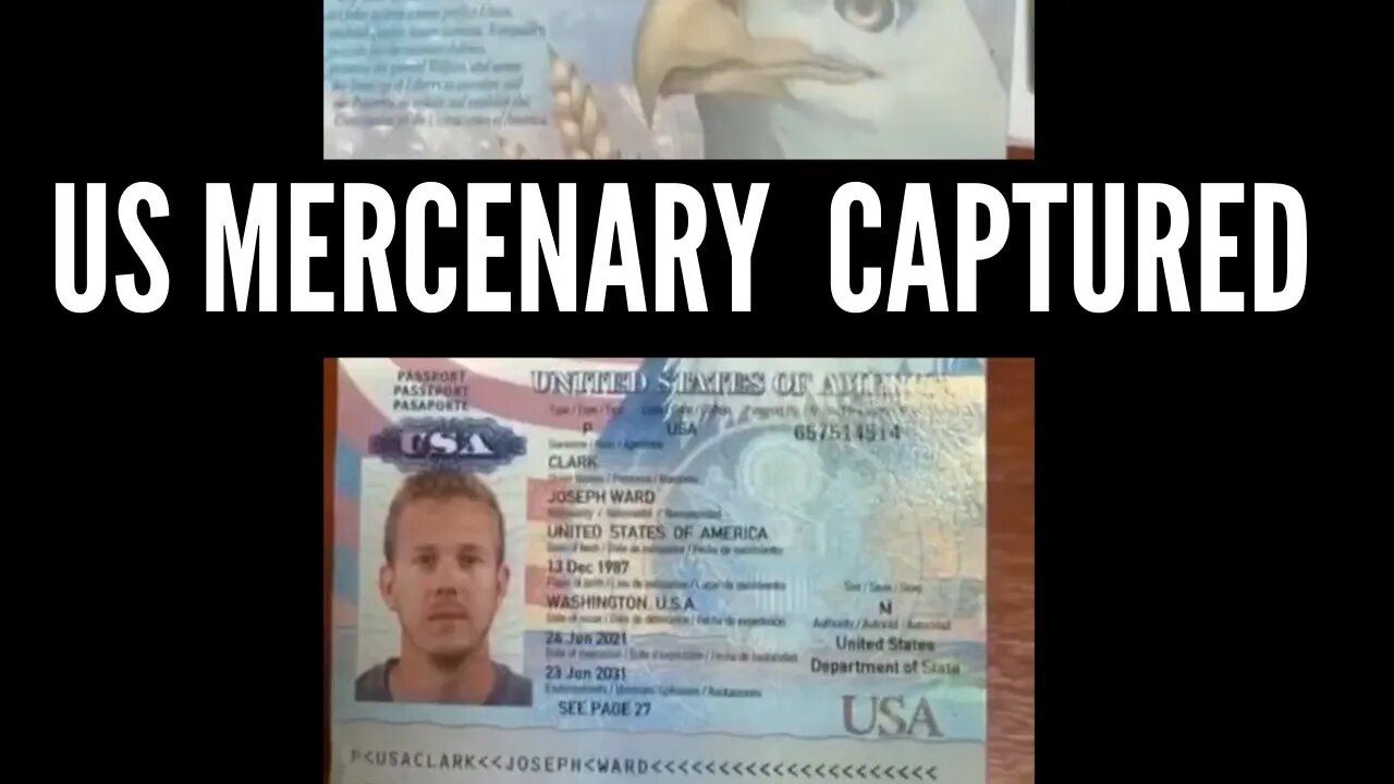 🚨🇺🇸 US Mercenary 🇺🇸🚨 Captured in Donbas Region!? - Inside Russia Report