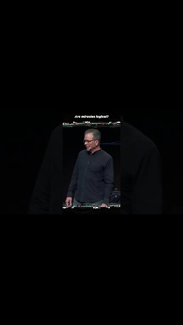 If God can't do what's illogical, then are miracles logical? #Shorts