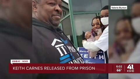 Keith Carnes has been released from prison