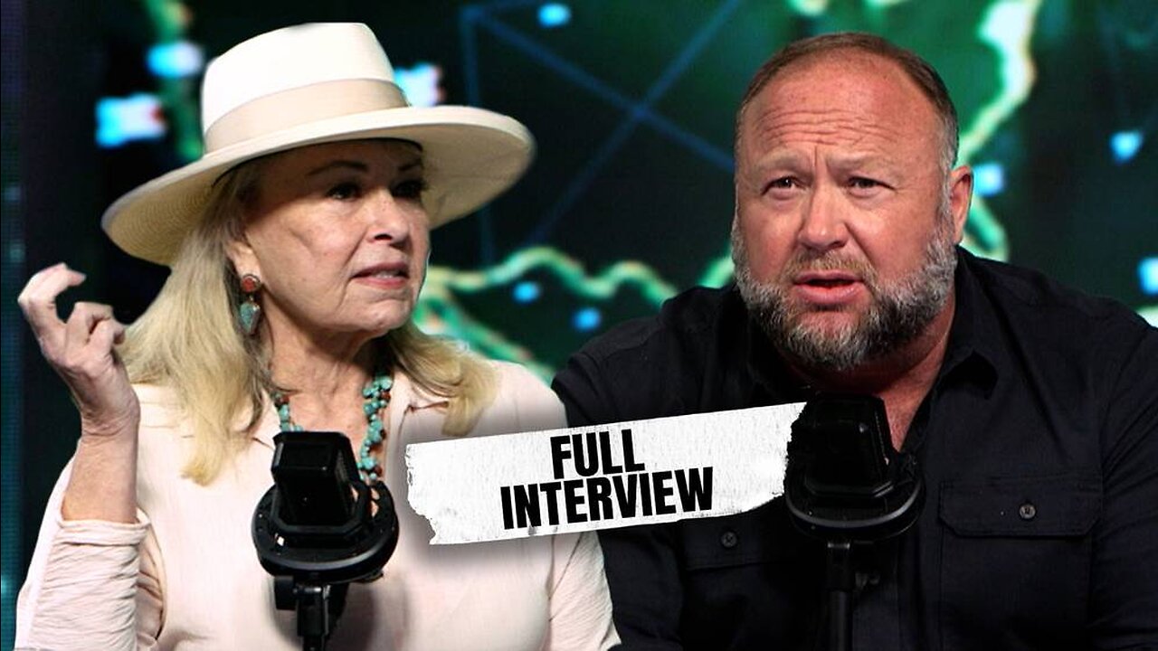 Breaking! Roseanne Barr & Alex Jones Full Interview Is Live!