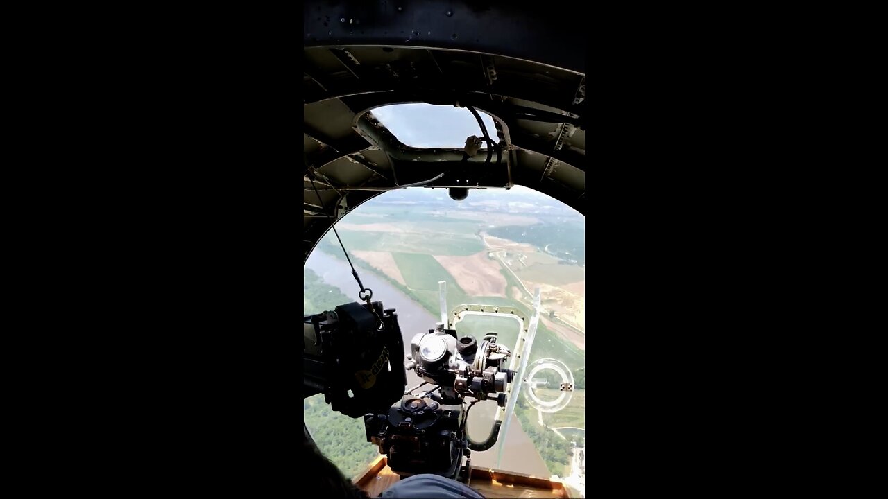 Crawling Around a B-17 In Flight