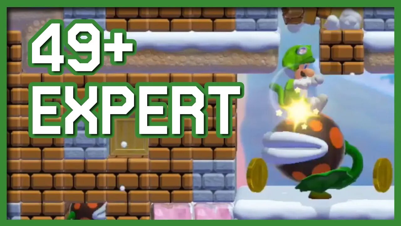 Cat Mario Excavation - Super Mario Maker 2 - Endless Expert