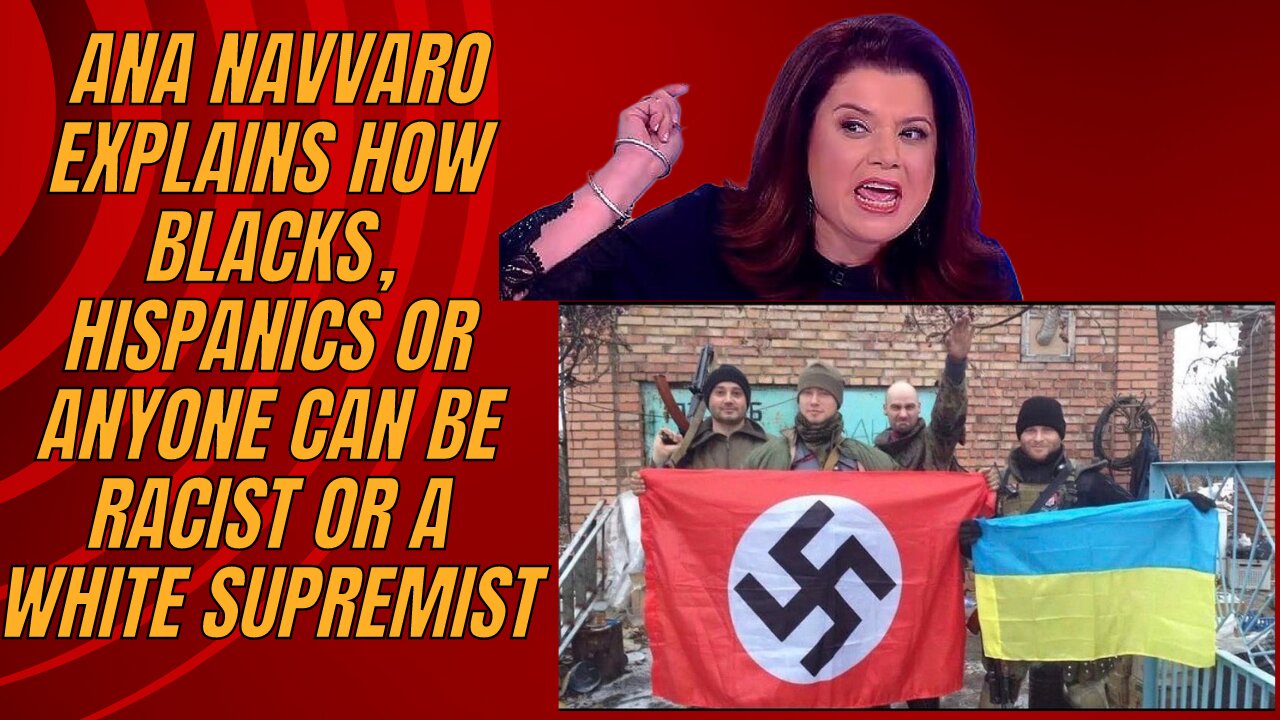 Ana Navvaro Explains that Blacks and Hispanics can be Neo-Nazi White Supremist!!