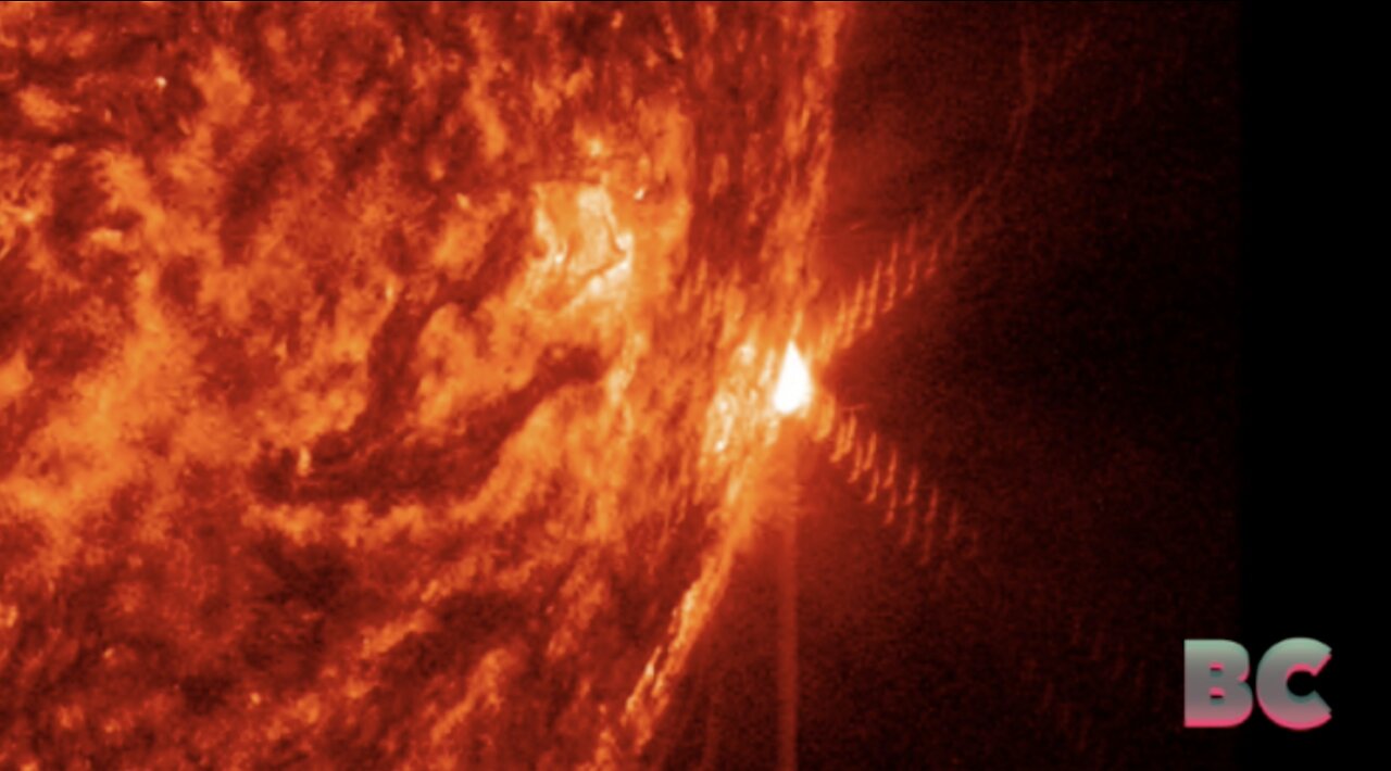 NOAA warns X-class solar flare could hit Earth on Monday