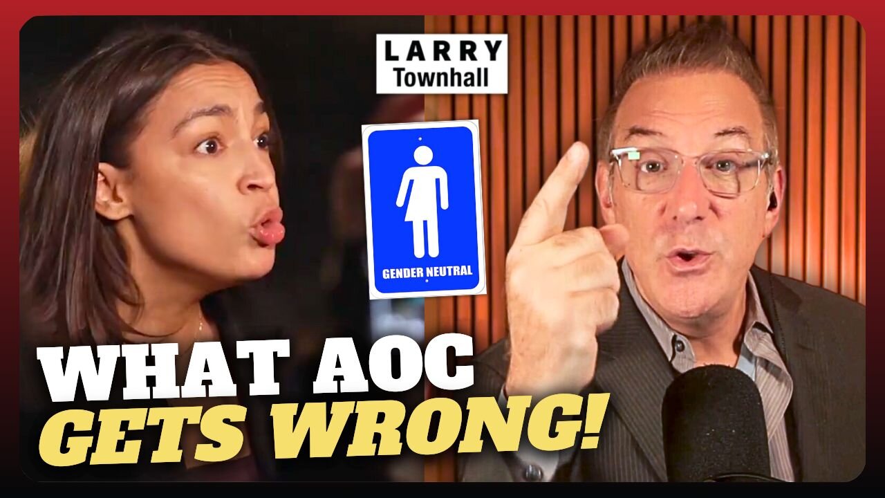 I Debunked AOC's Lies About Transgender Bathrooms