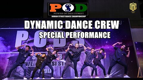 Dynamic Dance Crew - Special Performance - PODS - 2017 (India)