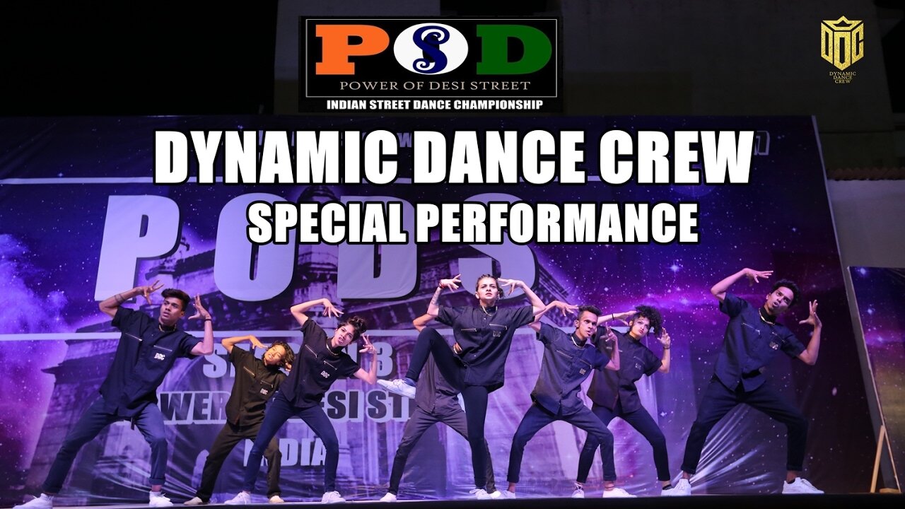 Dynamic Dance Crew - Special Performance - PODS - 2017 (India)