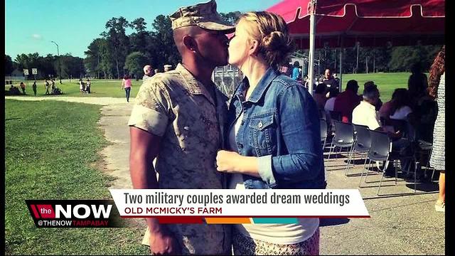 Florida Marine stationed in Iraq gets $25K wedding surprise from Old McMicky's Farm