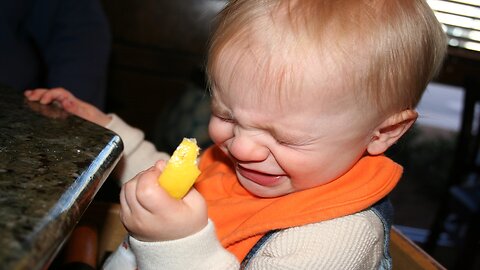 Babies Eating Lemons for the First Time Compilation.