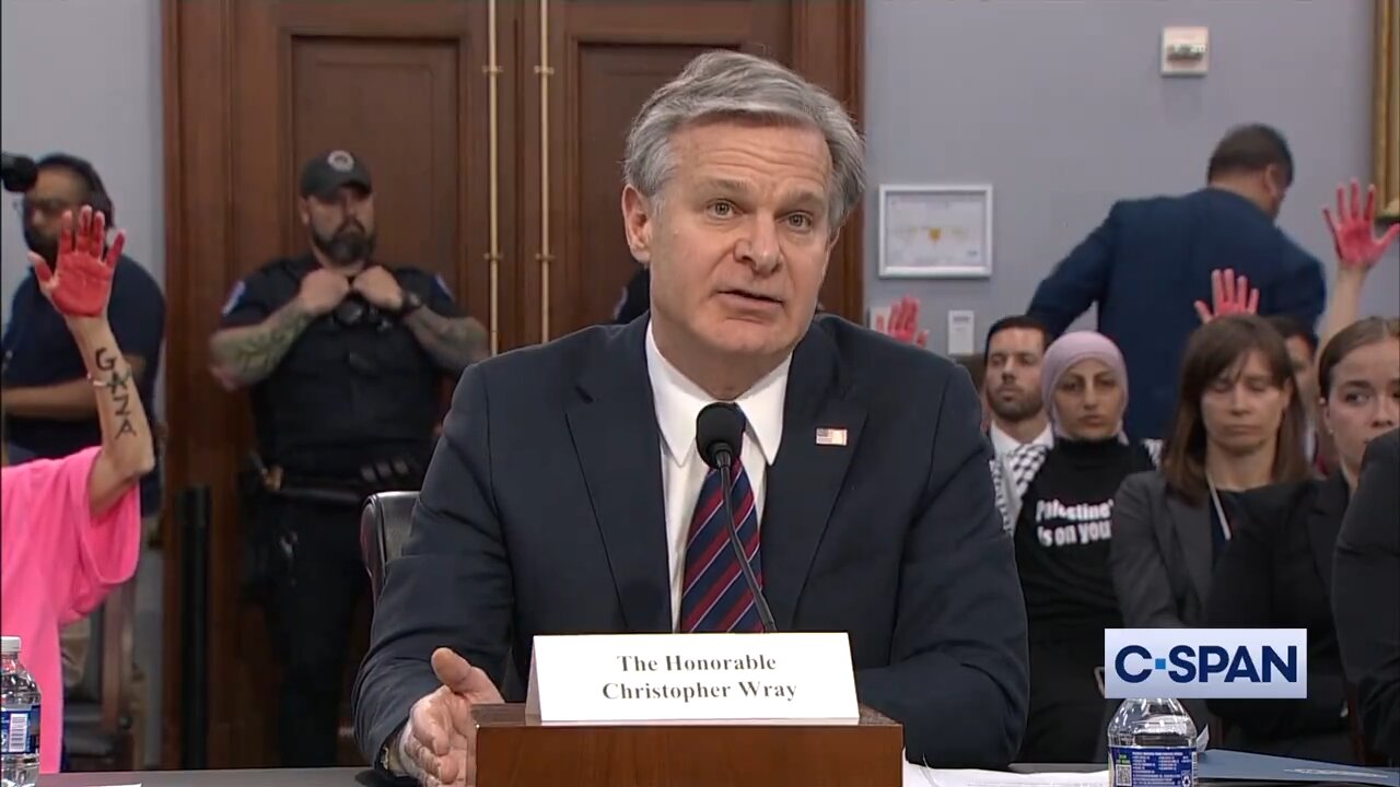 FBI Director Wray - Threats today