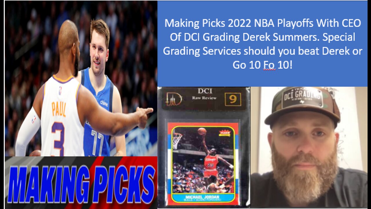 Dallas Mavericks Vs Phoenix Suns - Making NBA Prop Picks With Derek Summers - DCI Grading