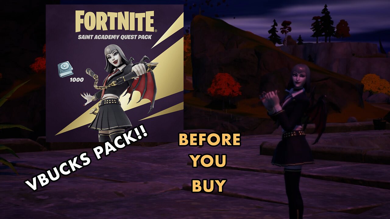 SAINT ACADEMY VBUCK PACK REVIEW (Before You Buy)