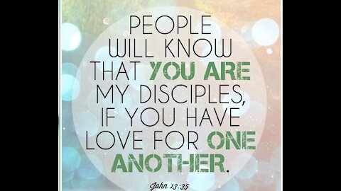 Love eachother deeply and show grace