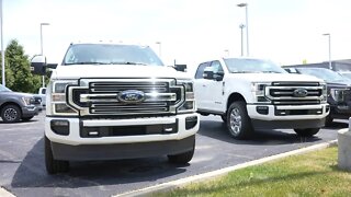 2022 Ford F250 Platinum Vs Limited