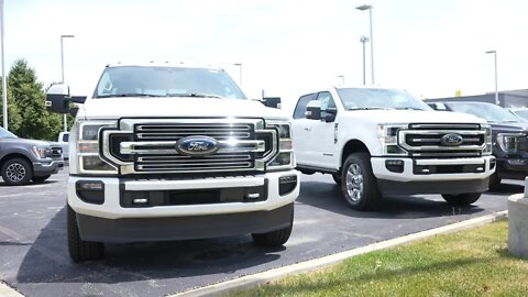 2022 Ford F250 Platinum Vs Limited