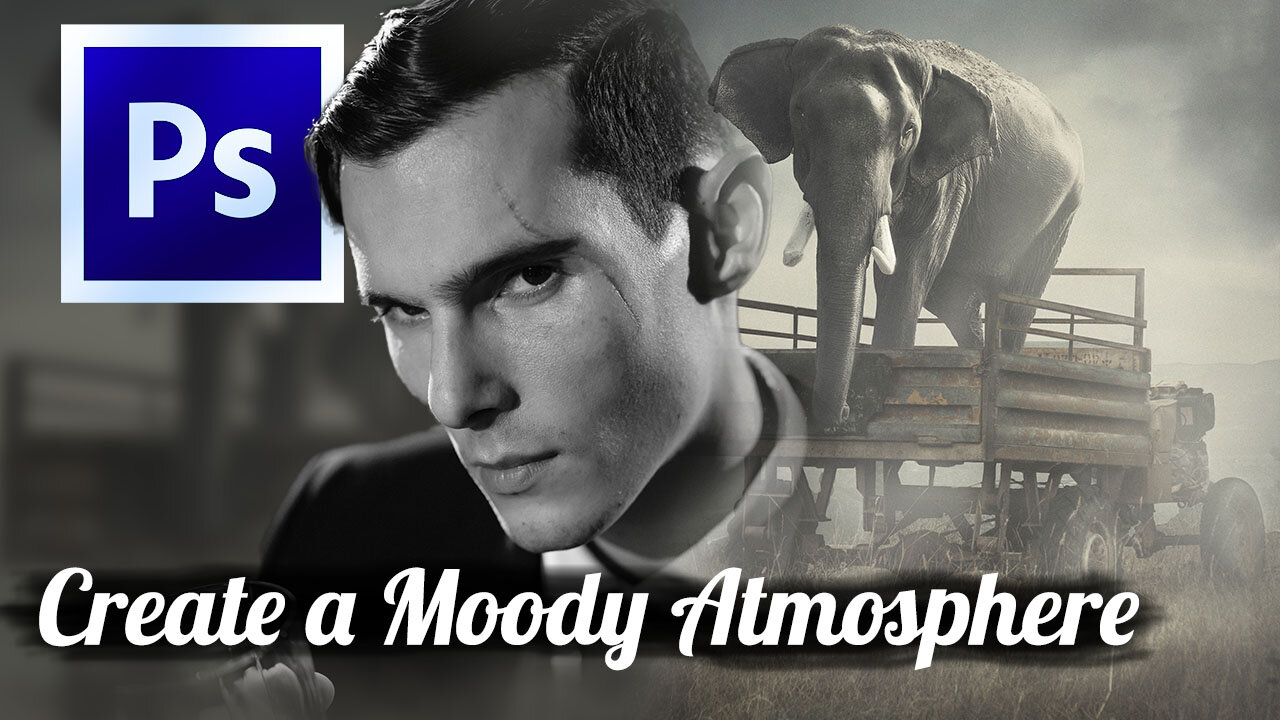 How To Create Moody Atmosphere In Photoshop Manipulation | Digital Brown