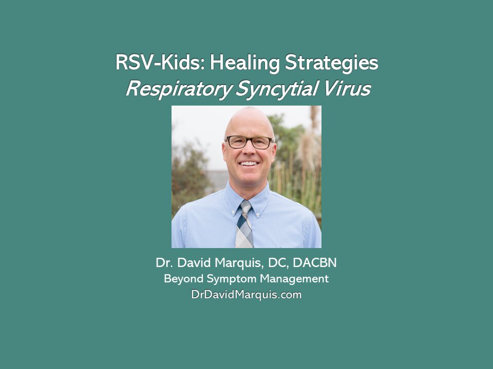 RSV: Infants and Children Healing Strategies