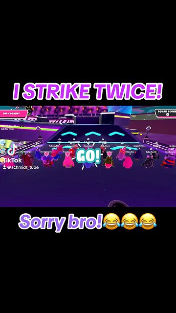#fallguys #sqauds #slimescrapper #ps5 #foryou #fy #shorts #twitch #clip #schmidttube #sorry #strike