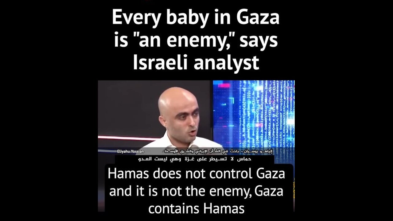 Israeli_Analyst Says__Women,_Babies_and_Children_are_enemies(480p)