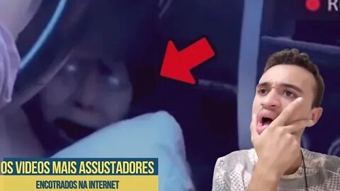 Reagindo OS VÍDEOS MAIS ASSUSTADORES ENCONTRADOS NA INTERNET