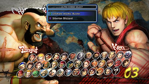 Ken Vs Zangief (Street Fighter IV) 4kTV Xbox One - Online Ranked Match