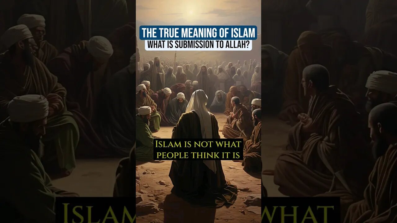 The Religion of Islam is the Religion of Submission