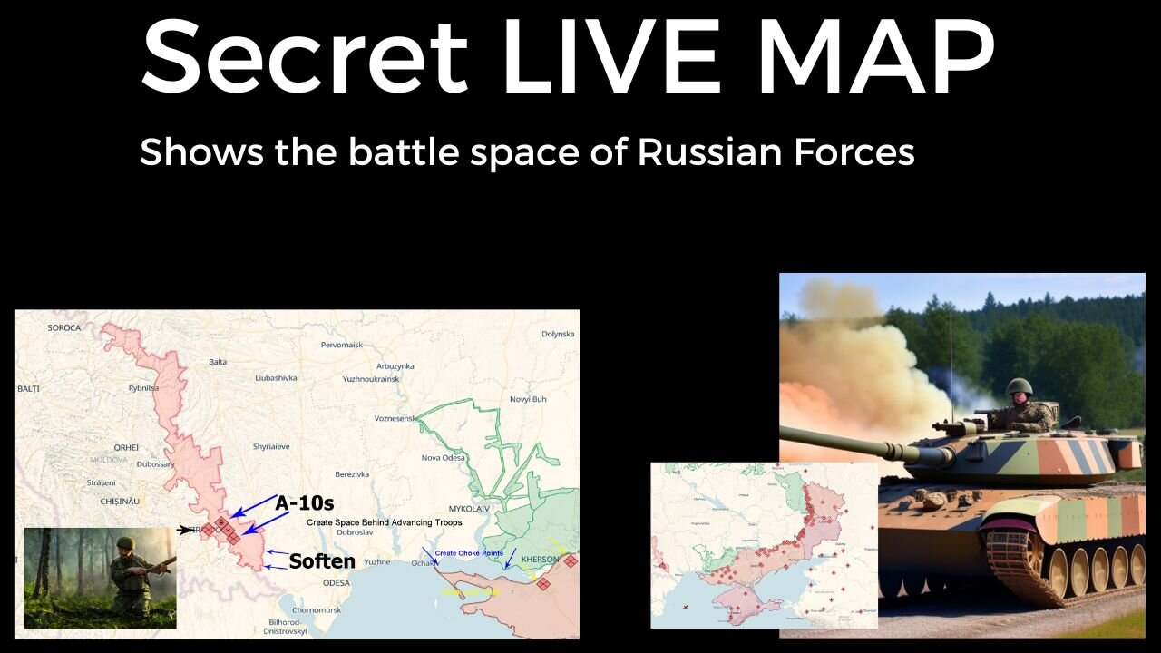 Secret Live Map of Russian Forces Leaked