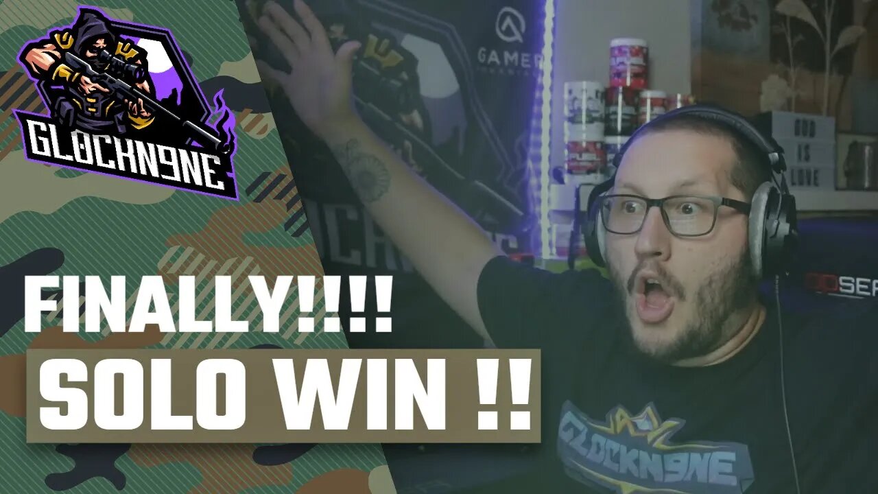 Finally! Solo WZ win! | Gl0ckN9ne