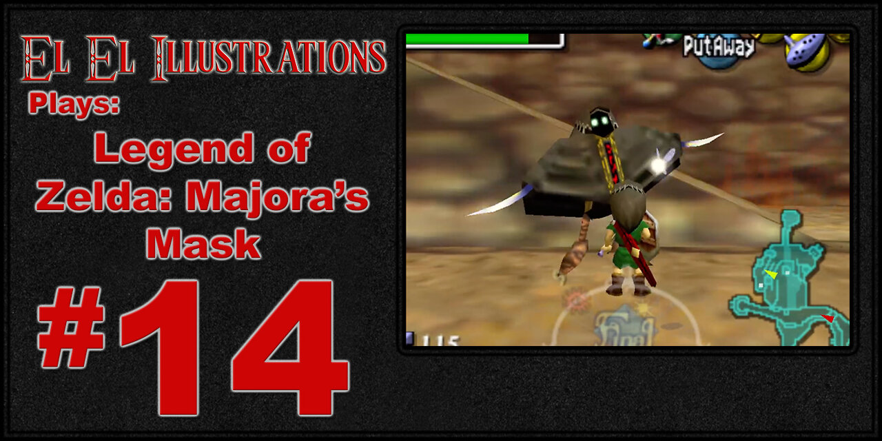 El El Plays The Legend of Zelda: Majora's Mask Episode 14: That Skele Must Weigh a Ton