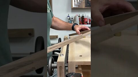 Fitting a bridle joint #joinery #woodworking #satifying