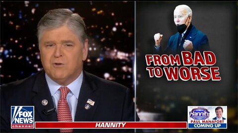 Hannity: Biden's disastrous year