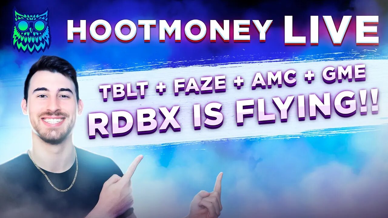 🔴 LIVE -- REDBOX RDBX STOCK FLYING 🤯🤯🤯 #APE + TBLT BHAT BBBY AMC GME XELA FFIE ATER TYDE