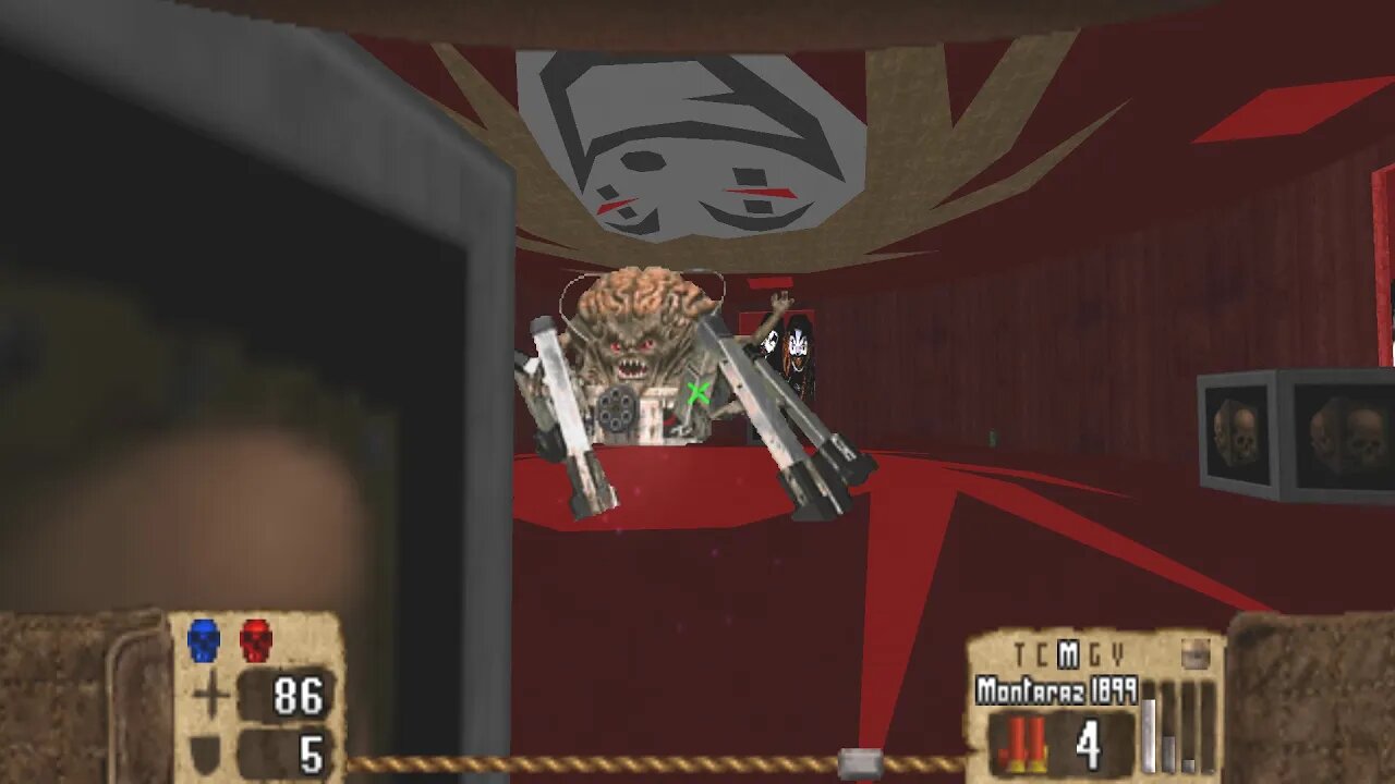 Doom 2 Operation BIOWAR Level 31 Gunslinger Max with HND (Ghetto star road)