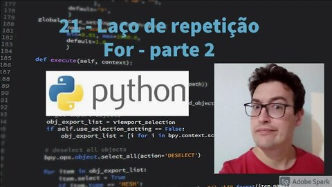 Aula 21 - Laço de Repetição For - Parte 2