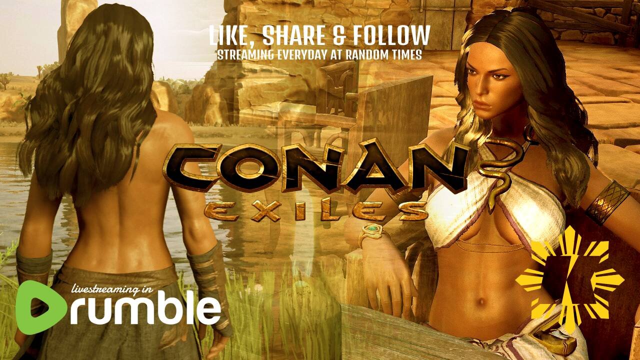 ▶️ WATCH » CONAN EXILES » PLAYING ON A PVP SERVER » A SHORT STREAM [6/9/23]