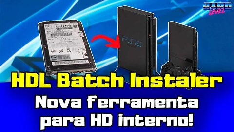 HDL Batch Installer! Nova ferramenta para instalar jogos no HD interno e gerenciar arquivos!