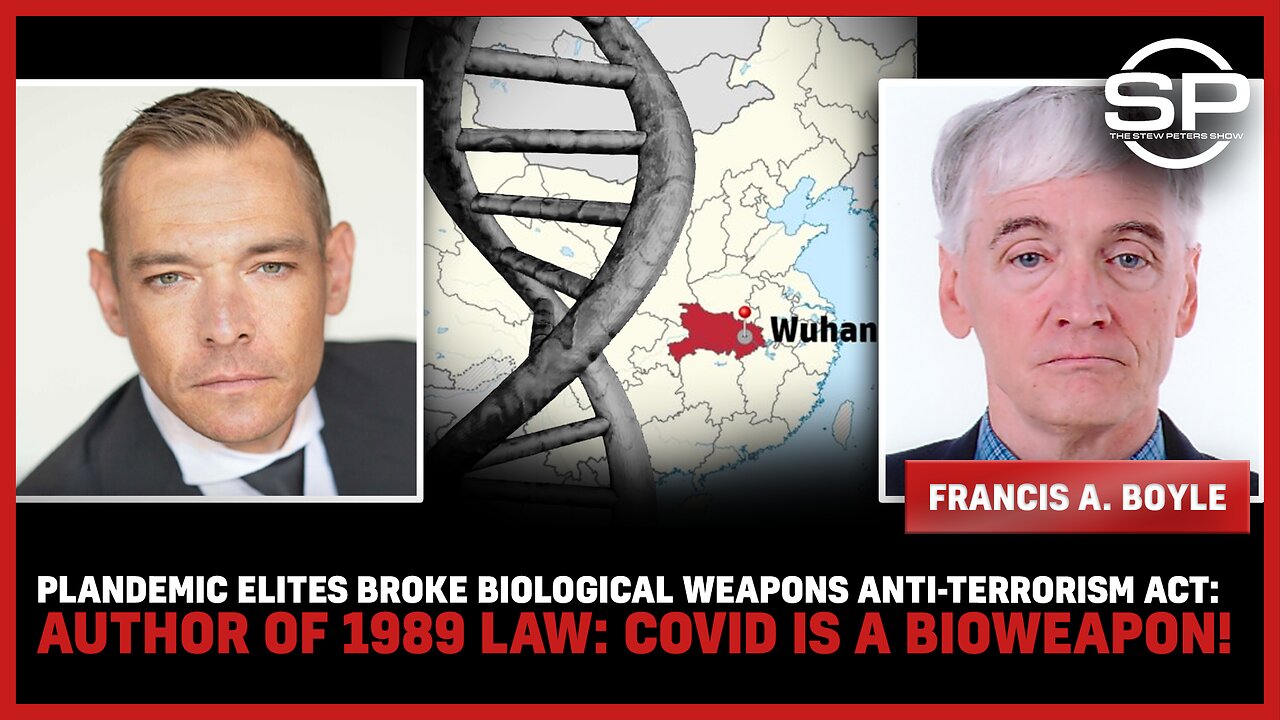 PLANDEMIC Elites BROKE Biological Weapons Anti-Terrorism Act: Author Of 1989 Law: COVID IS A BIOWEAPON!