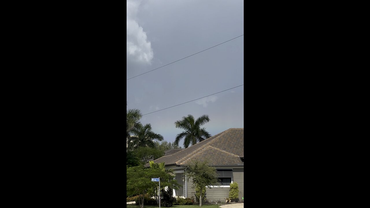 Fire Rainbow In Paradise #FYP #Rainbow #FireRainbow #MarcoIsland #CloudIridescence #4K