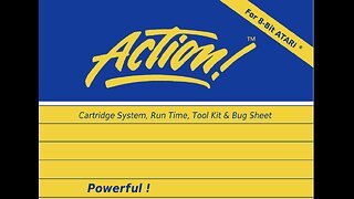 Atari Action! Language - Hello World