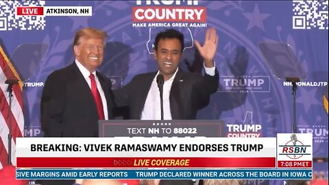 VIVEK with TRUMP endorsement