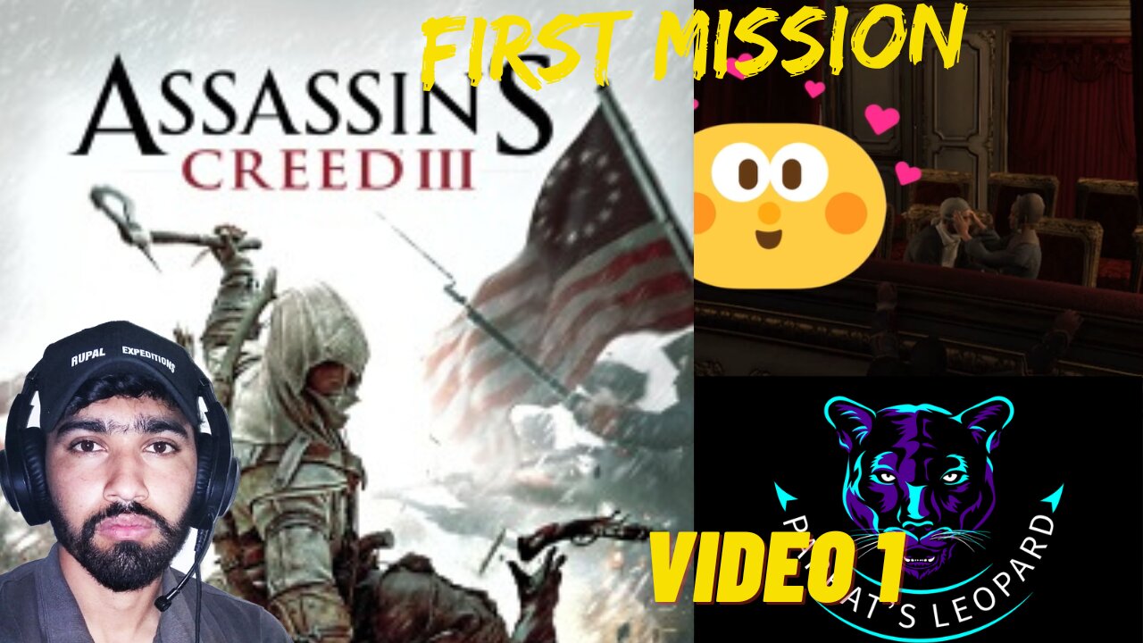 Assassin's creed 3 First Mission complete Starting Introduction