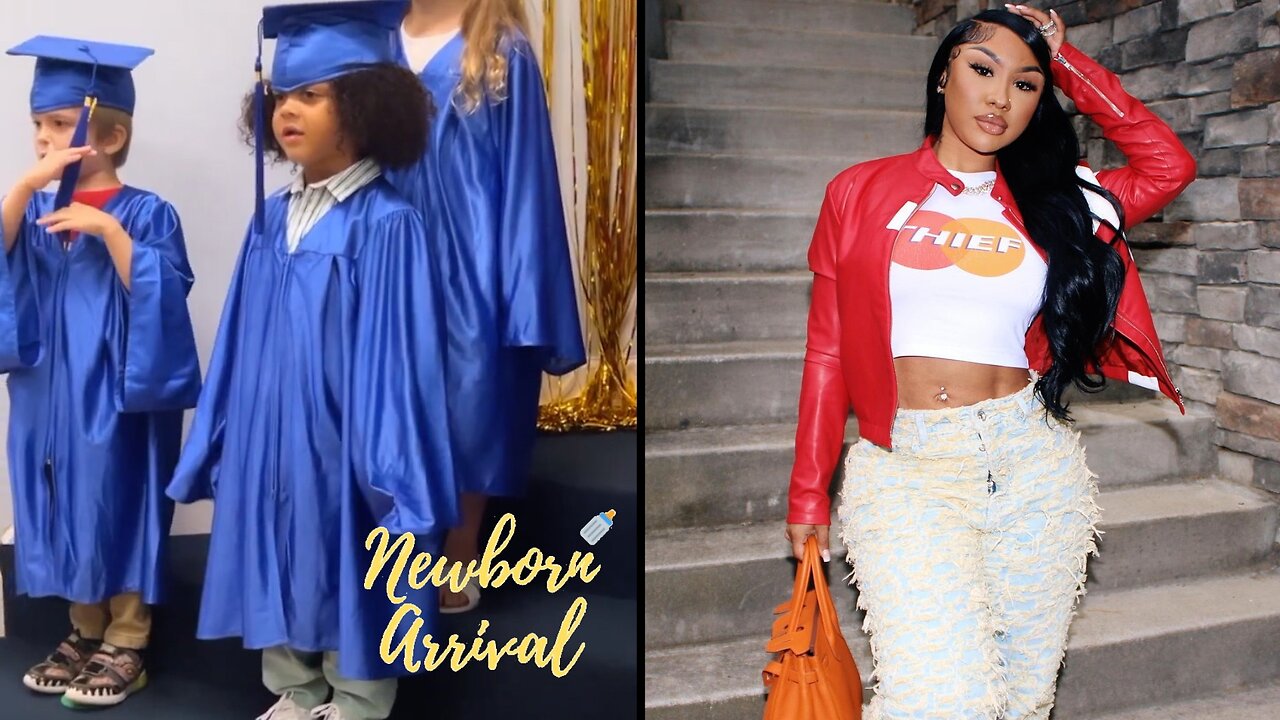 G Herbo & Ari Fletcher's Son Yosohn Sings His Little Heart Out At Kindergarten Graduation!